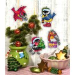Christmas Bird Ornaments Plastic Canvas (image for) Christmas Bird Ornaments Plastic Canvas